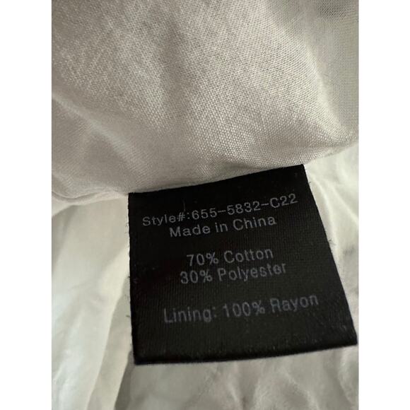 JENNI KAYNE The Cove Off-White Navy Striped Stripe Dress Preppy Maxi - Sz XXL - Picture 10 of 10